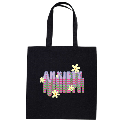 Anxiety Floral Tote