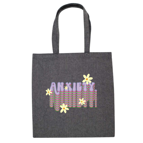 Anxiety Floral Tote