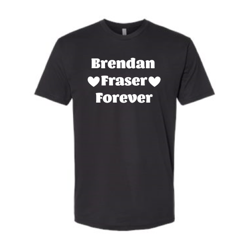 Brendan Fraser Unisex - White Font
