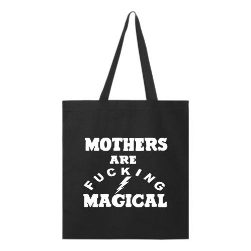 Magical Mom (white font) Tote