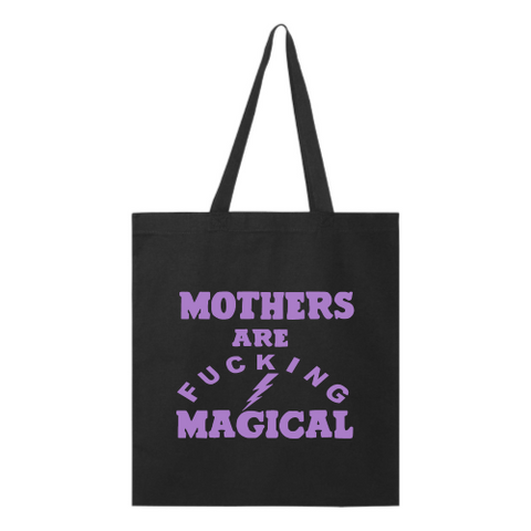 Magical Mom Tote - Lavender Font