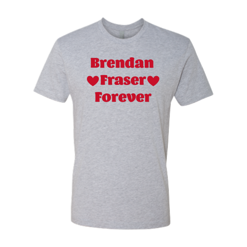 Brendan Fraser Unisex - Red Font