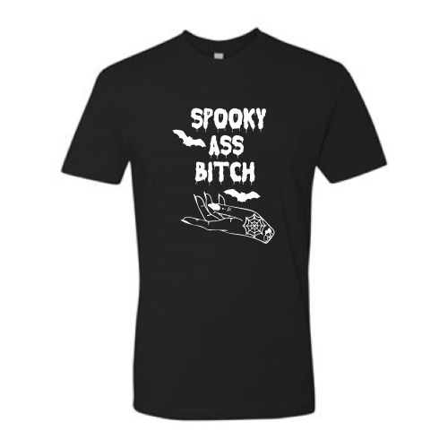 Spooky (white graphic) Tee
