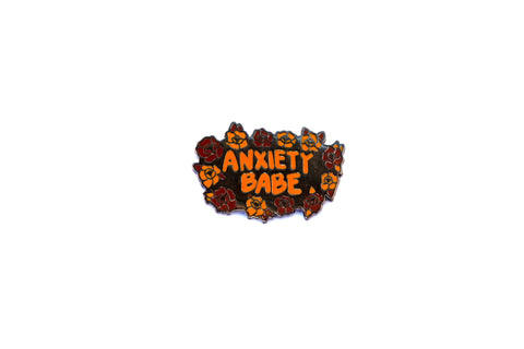 The Anxiety Babe Pin