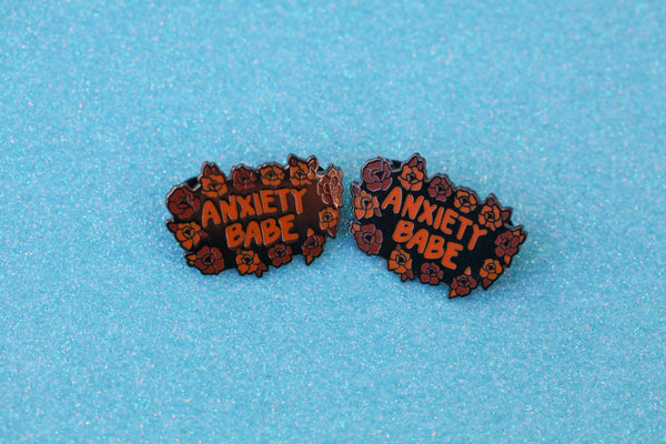 The Anxiety Babe Pin