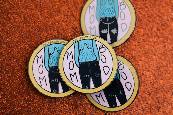 The Mom Bod Pin