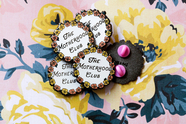 The Motherhood Club Pin