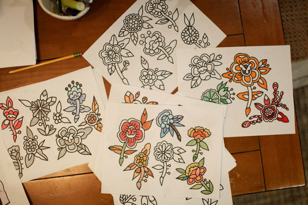 15 Coloring Pages * Digital Download* Print