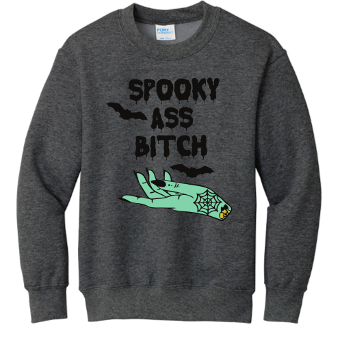 Spooky (color graphic) Pullover Sweater