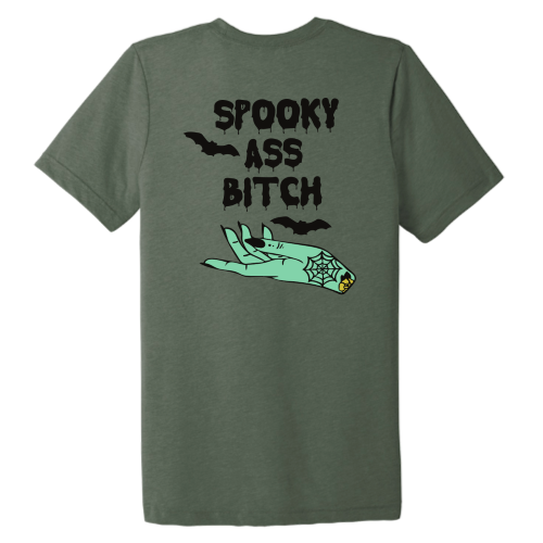 Spooky (color graphic) Pocket Tee