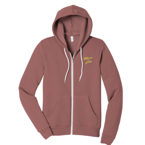 Allergic (yellow font) Zip Up