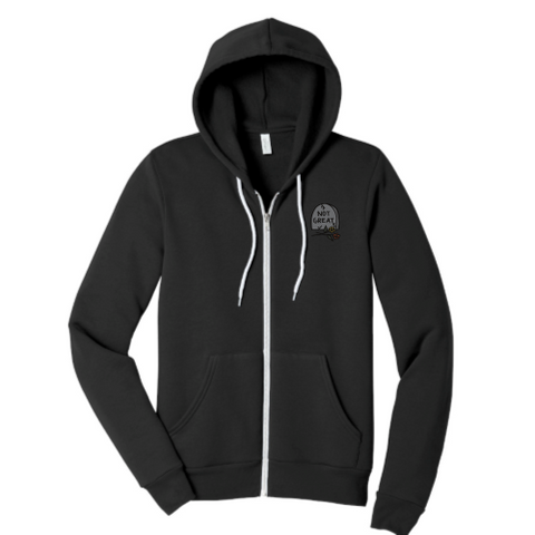 Not Great (color graphic) Zip Up