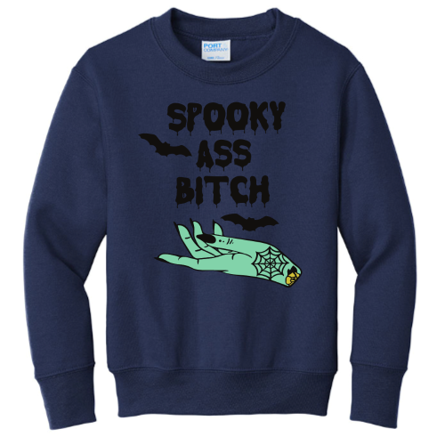 Spooky (color graphic) Pullover Sweater