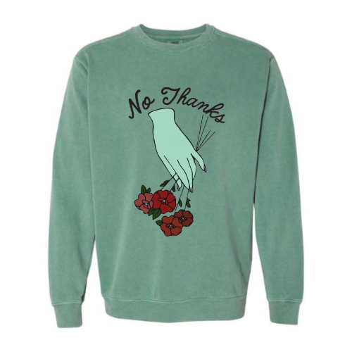 No Thanks (color graphic) Pullover