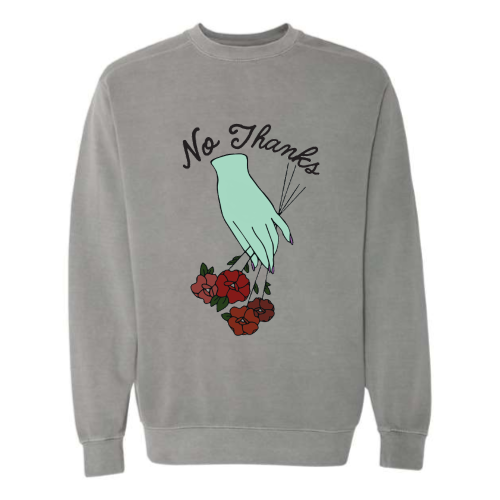 No Thanks (color graphic) Pullover