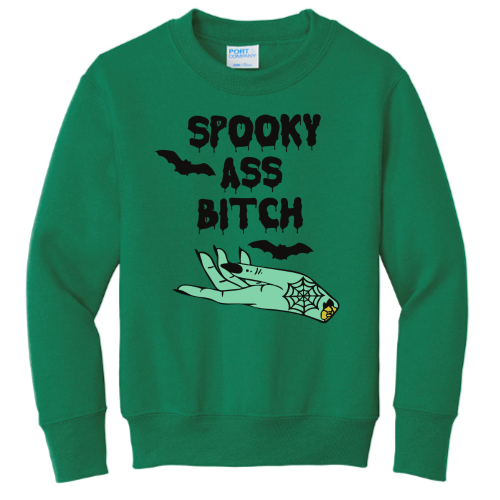 Spooky (color graphic) Pullover Sweater