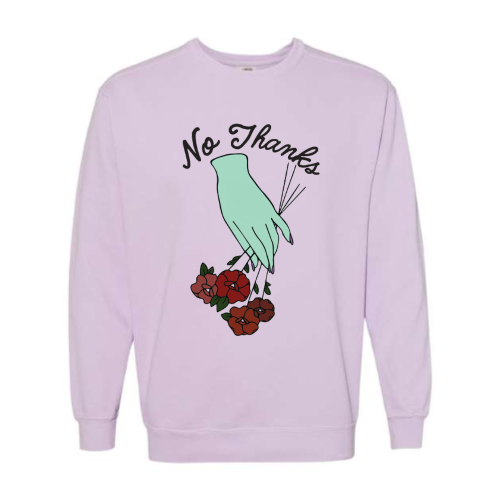 No Thanks (color graphic) Pullover