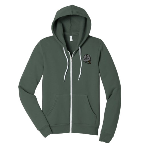 Not Great (color graphic) Zip Up