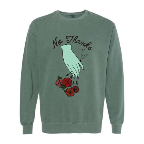 No Thanks (color graphic) Pullover