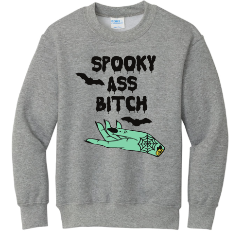 Spooky (color graphic) Pullover Sweater