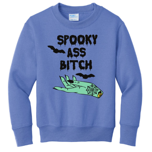 Spooky (color graphic) Pullover Sweater