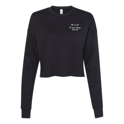 Be Nice Sweater - Embroidered Pullover