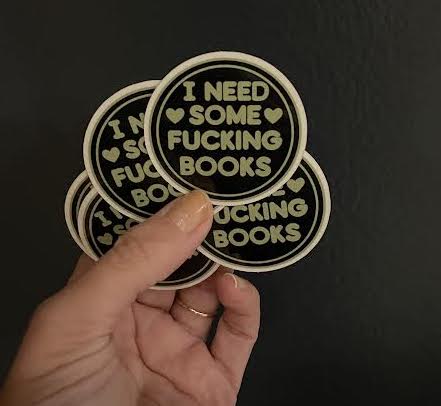 Books Needed Sticker