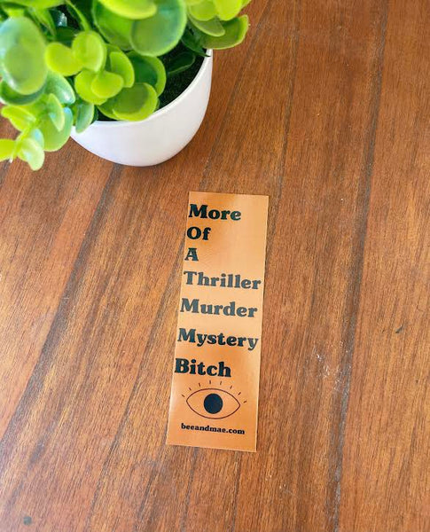 Thriller Bitch Bookmark