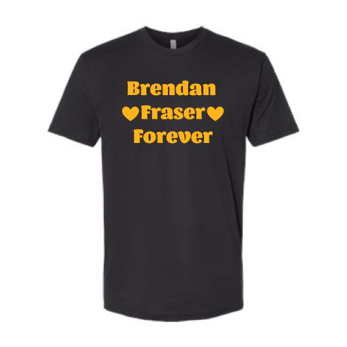 Brendan Fraser Unisex - Gold Font