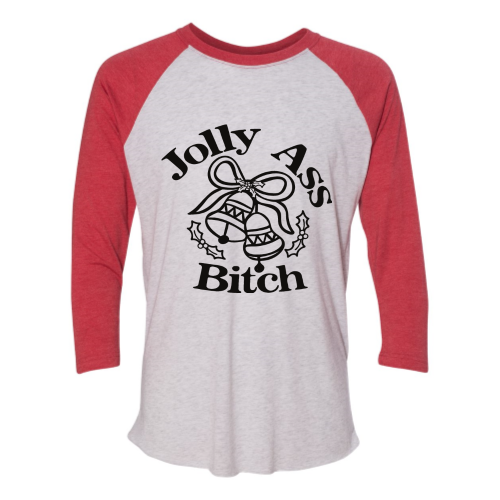 Jolly (black font) Baseball Tee