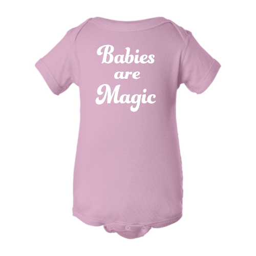 Babies are Magic - Onesie - Black