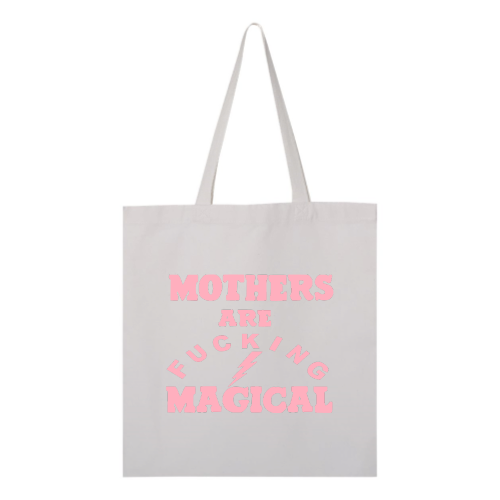Magical Mom Tote - Pink Font