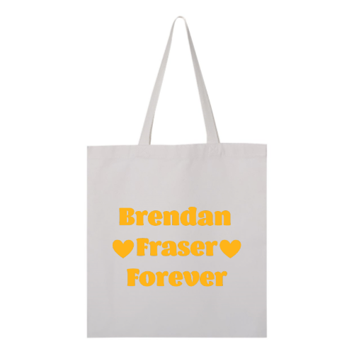 Brendan Fraser Tote- Gold Font