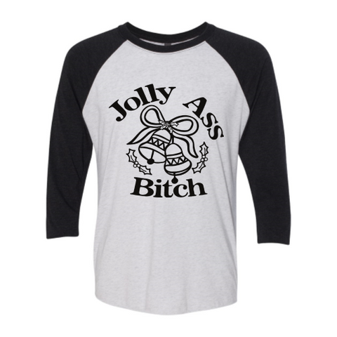 Jolly (black font) Baseball Tee