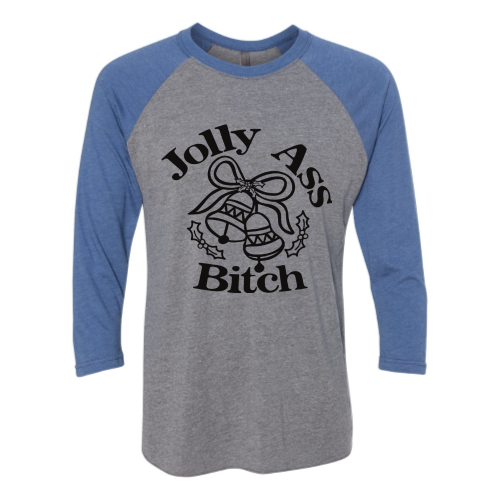 Jolly (black font) Baseball Tee