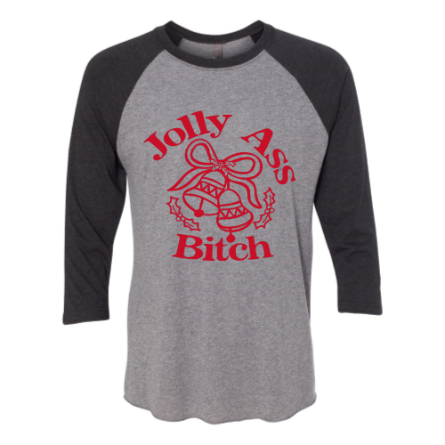 Jolly (red font) Baseball Tee