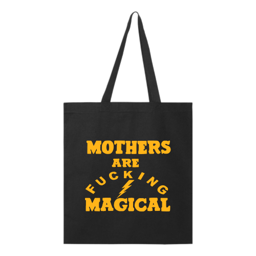 Magical Mom Tote - Gold Font