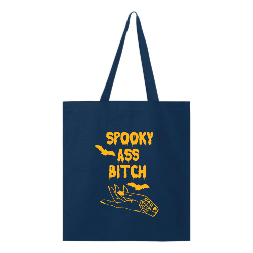 Spooky Ass Bitch Tote - Gold Font