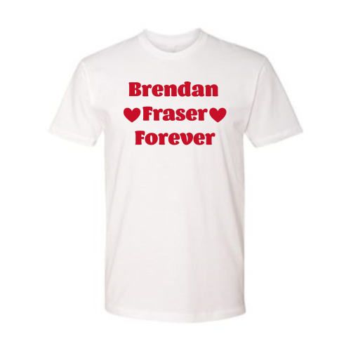 Brendan Fraser Unisex - Red Font