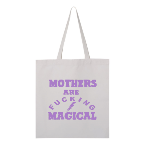 Magical Mom Tote - Lavender Font