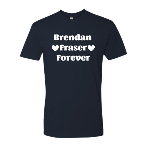 Brendan Fraser Unisex - White Font