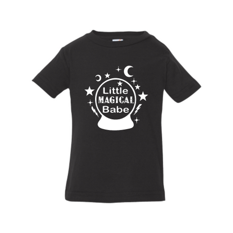 Little Magical Babe (white font) Infant Tee