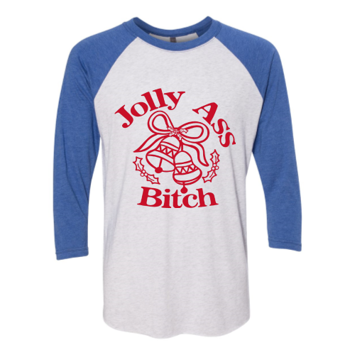 Jolly (red font) Baseball Tee