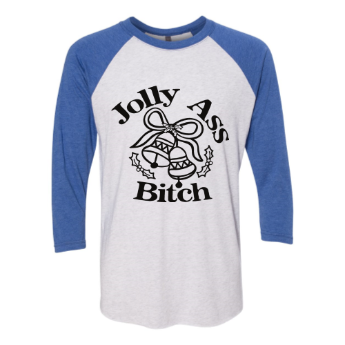 Jolly (black font) Baseball Tee