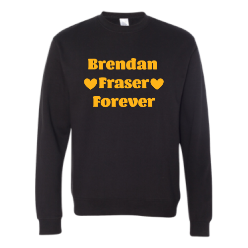Brendan Fraser Pullover - Gold Font