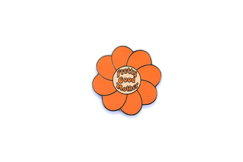 The Pretty Good Mother Retro Flower Pin
