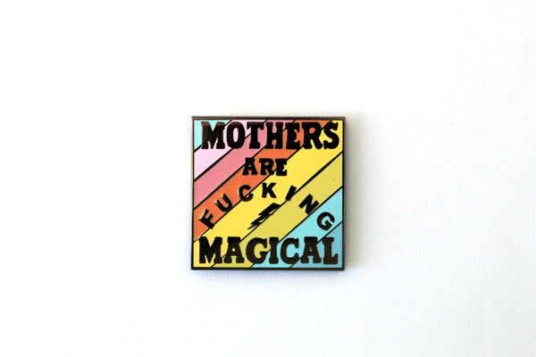 The Rainbow Magical Mom Pin