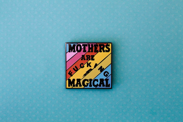 The Rainbow Magical Mom Pin