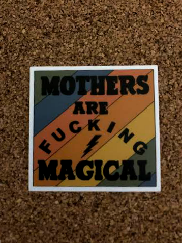 The Rainbow Magical Mom Sticker